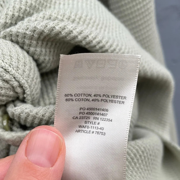 The Group by Babton  tie-front thermal Sage Green, size 1X - Picture 11 of 11